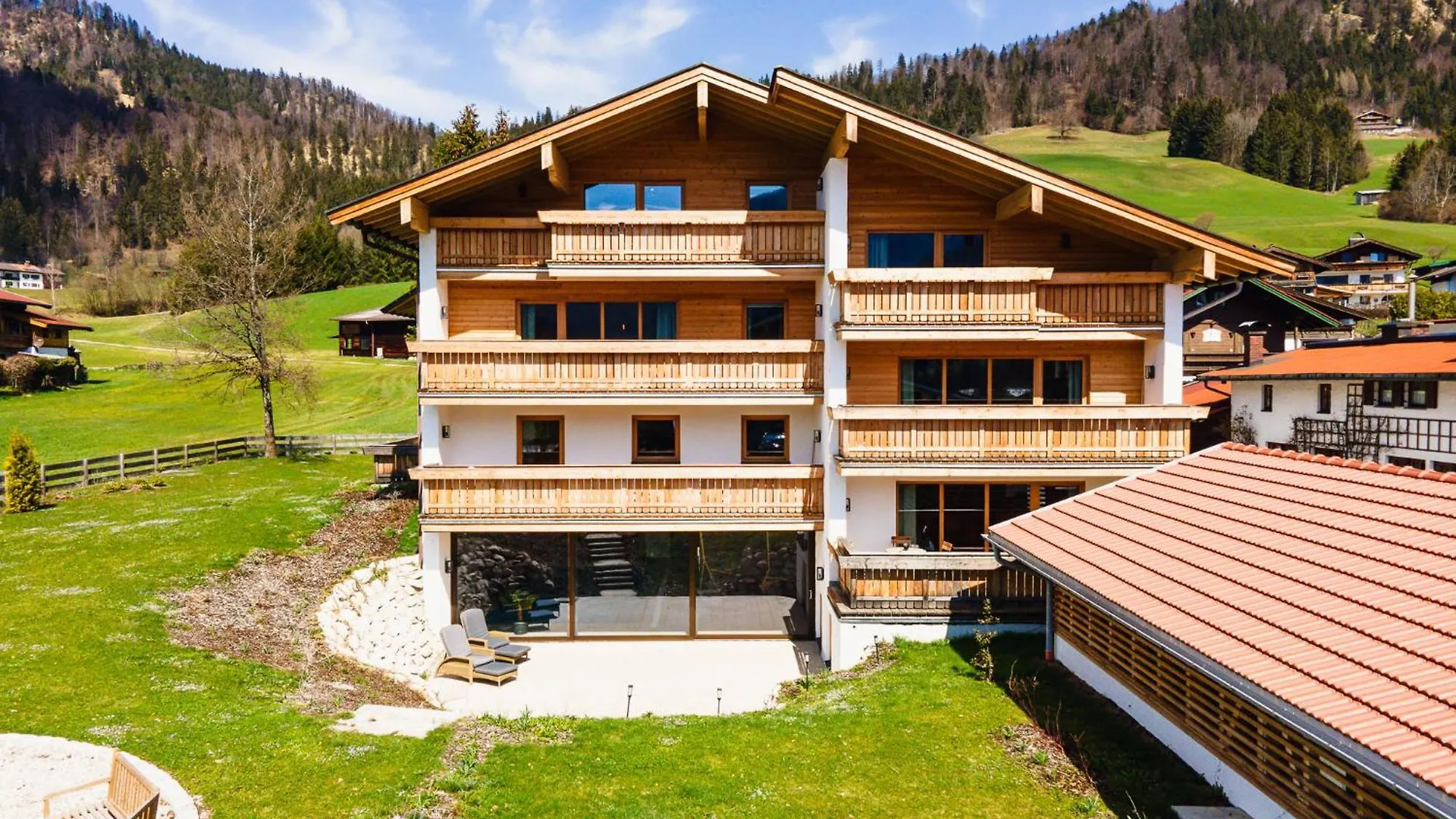 Apartahotel Soho Mountain Chalet - Pool Und Sauna Reit im Winkl
